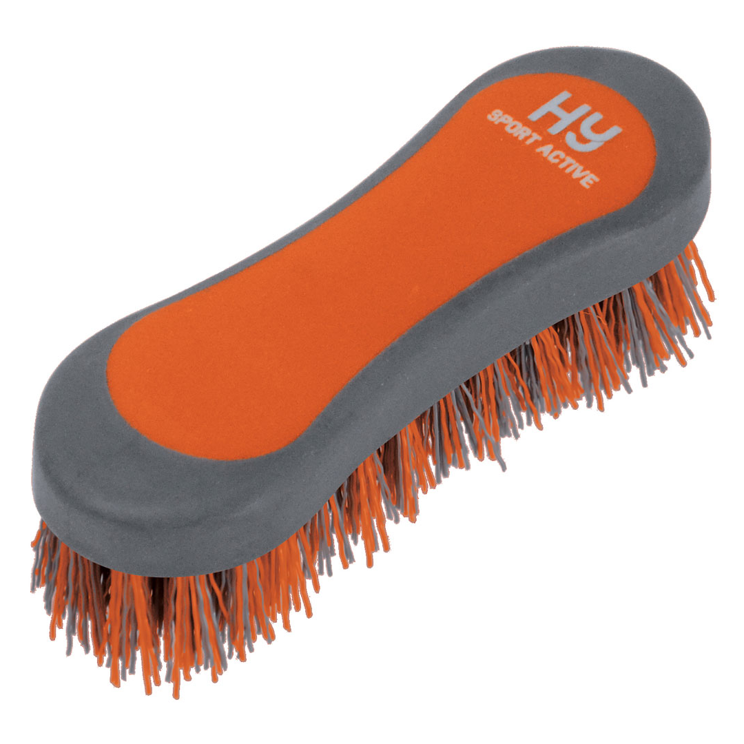 Hy Sport Active Hoof Brush #colour_terracotta-orange