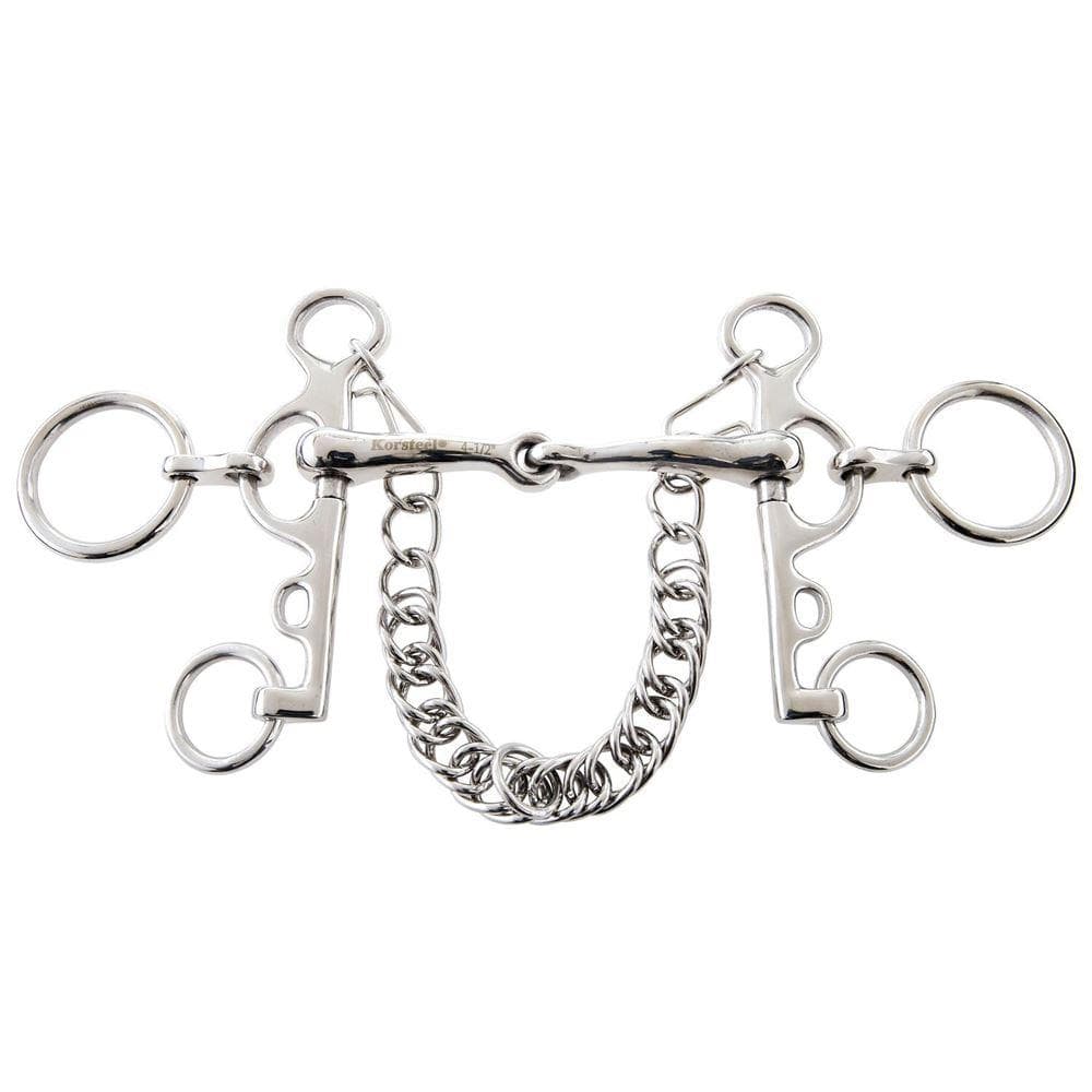 Korsteel Stainless Steel Rugby Pelham Bit