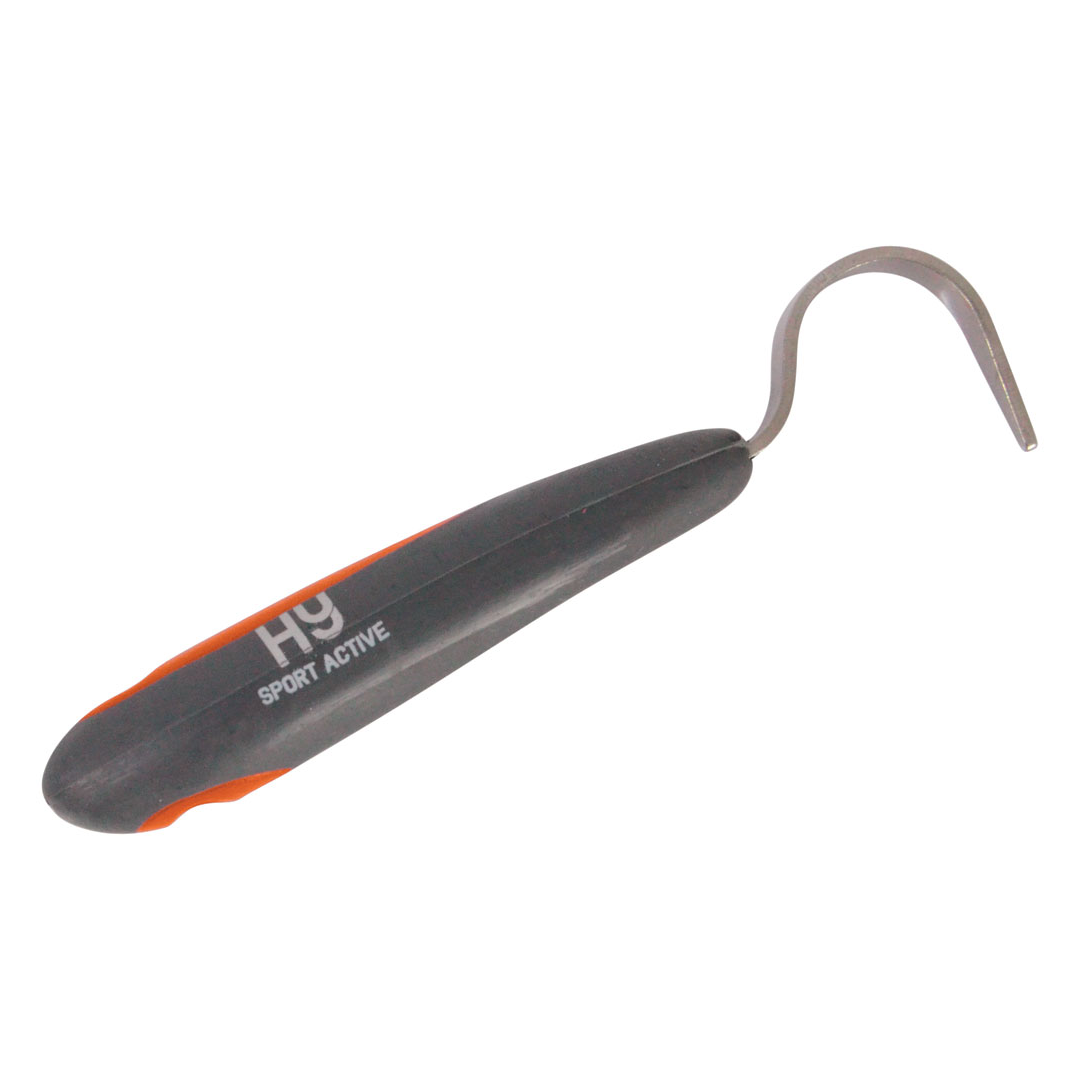 HySHINE Active Groom Hoof Pick #colour_terracotta-orange