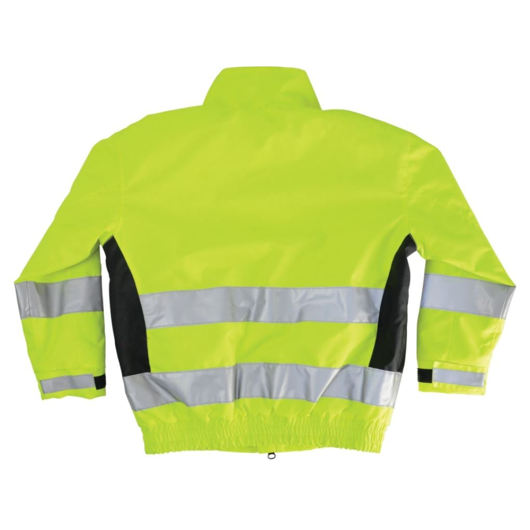 HyVIZ Reflective Waterproof Children's Blouson #colour_yellow