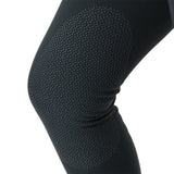 Woof Wear Ladies Knee Patch Riding Tights #colour_black