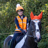 Woof Wear Hi Vis Riding Vest #colour_orange