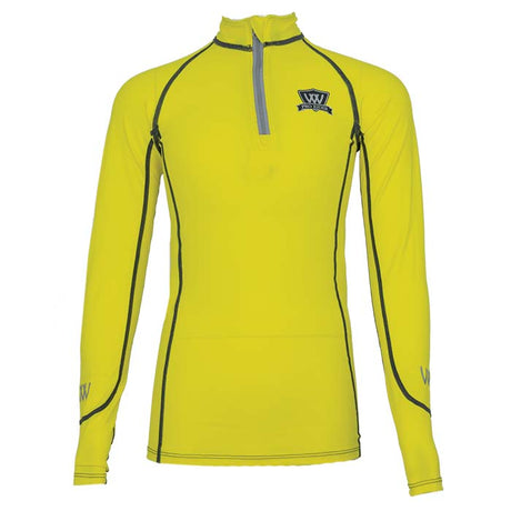 Woof Wear Young Rider Pro Performance Shirt #colour_yellow
