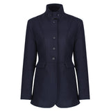 Equetech Ladies Wool Hunt Coat #colour_navy