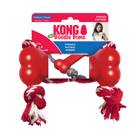 KONG Goodie Bone With Rope #size_m