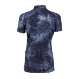Shires Aubrion Maids Revive Short Sleeve Base Layer #colour_navy-tie-dye