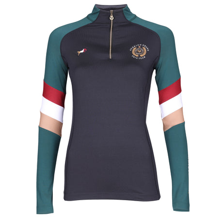 Shires Aubrion Team Long Sleeve Ladies Base Layer #colour_black