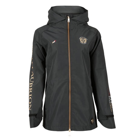 Shires Aubrion Children's Team Waterproof Coat #colour_black