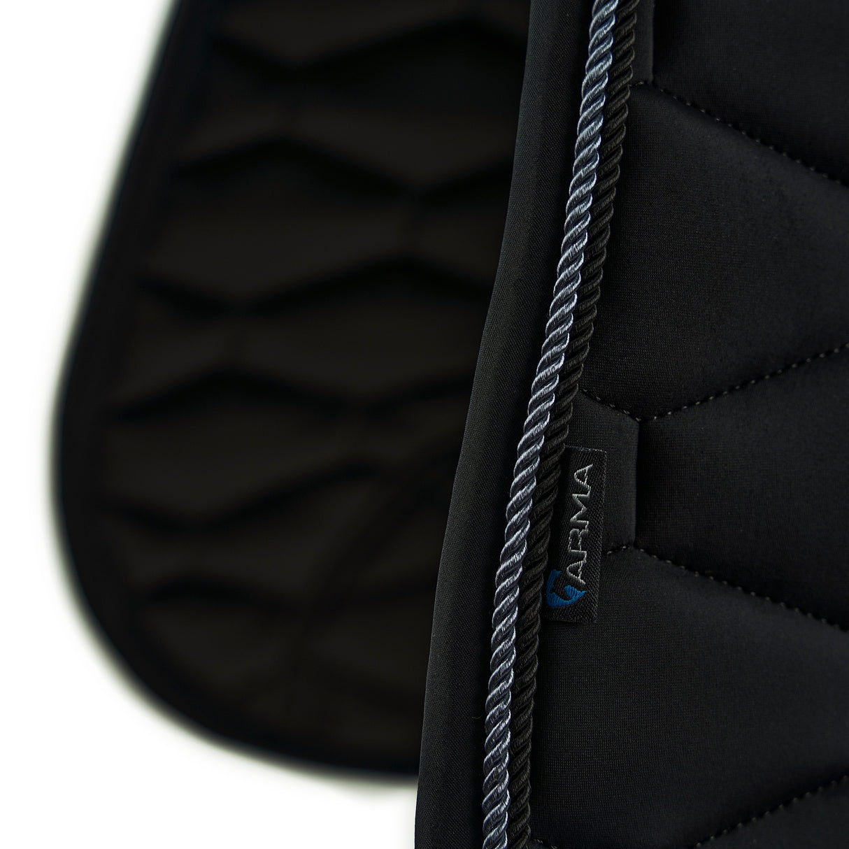 Shires Arma Eltar Dressage Saddlecloth #colour_black