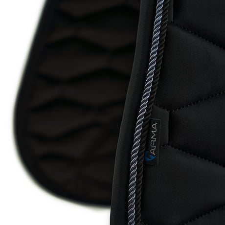Shires Arma Eltar Dressage Saddlecloth #colour_black