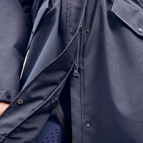 Dublin Ladies Wet Weather Long Jacket #colour_navy