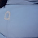 Dublin Ladies Puffer Body Warmer #colour_blue-fog