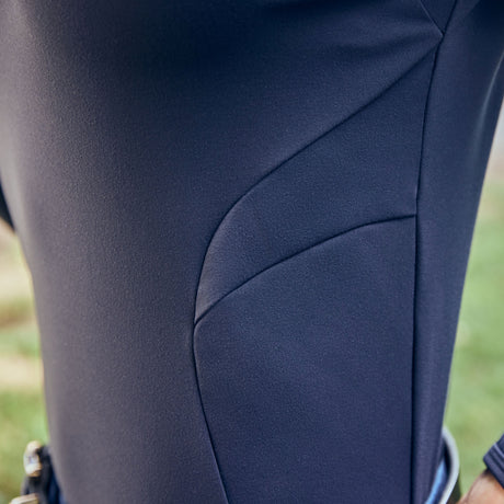 Dublin Ladies Brushed Fitted Base Layer Riding Top #colour_navy