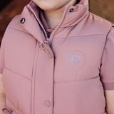 Dublin Children's Puffer Body Warmer #colour_dusty-rose