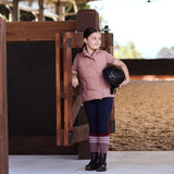 Dublin Children's Puffer Body Warmer #colour_dusty-rose