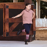 Dublin Children's Puffer Body Warmer #colour_dusty-rose