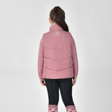 Dublin Children's Puffer Body Warmer #colour_dusty-rose