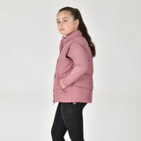 Dublin Children's Puffer Body Warmer #colour_dusty-rose