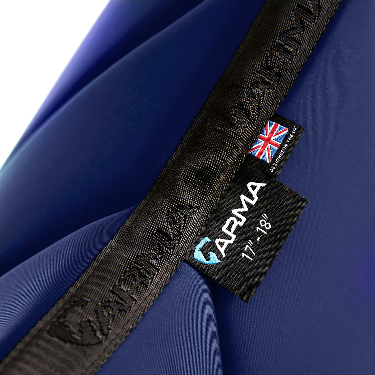 Shires ARMA Eltar Euro Cut Saddlecloth #colour_navy
