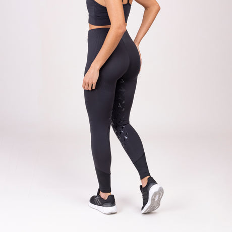 Shires Aubrion Ladies React Sculpt Riding Tights #colour_shadow