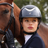 Shires Karben Carey Ellipse SP Riding Hat #colour_blue