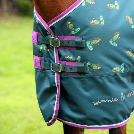Shires Winnie & Me 100g Turnout Rug #colour_green