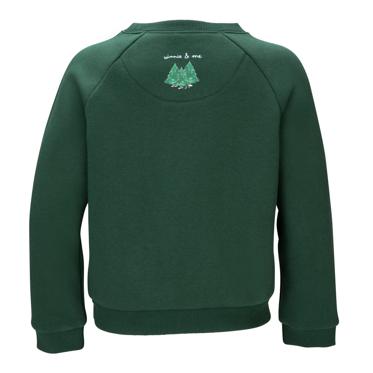 Shires Junior Winnie & Me Festive Sweatshirt #colour_green