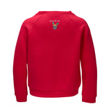 Shires Junior Winnie & Me Festive Sweatshirt #colour_red