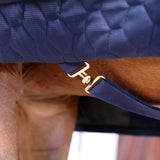 Shires Deluxe Quilted Show Rug #colour_navy