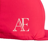 Shires Aubrion Equestrian Hat Cover #colour_dewberry