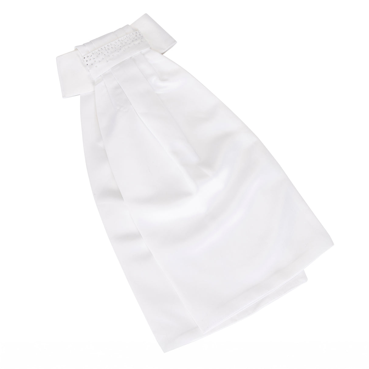 Shires Aubrion Berrington Ready Tied Stock #colour_white