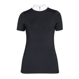 Shires Aubrion Optima QX Show Shirt #colour_black