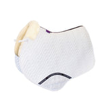 KM Elite Close Contact Pad With Lambswool #colour_white-natural
