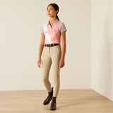 Ariat Youth Taryn Polo Shirt #colour_flamingo-pink