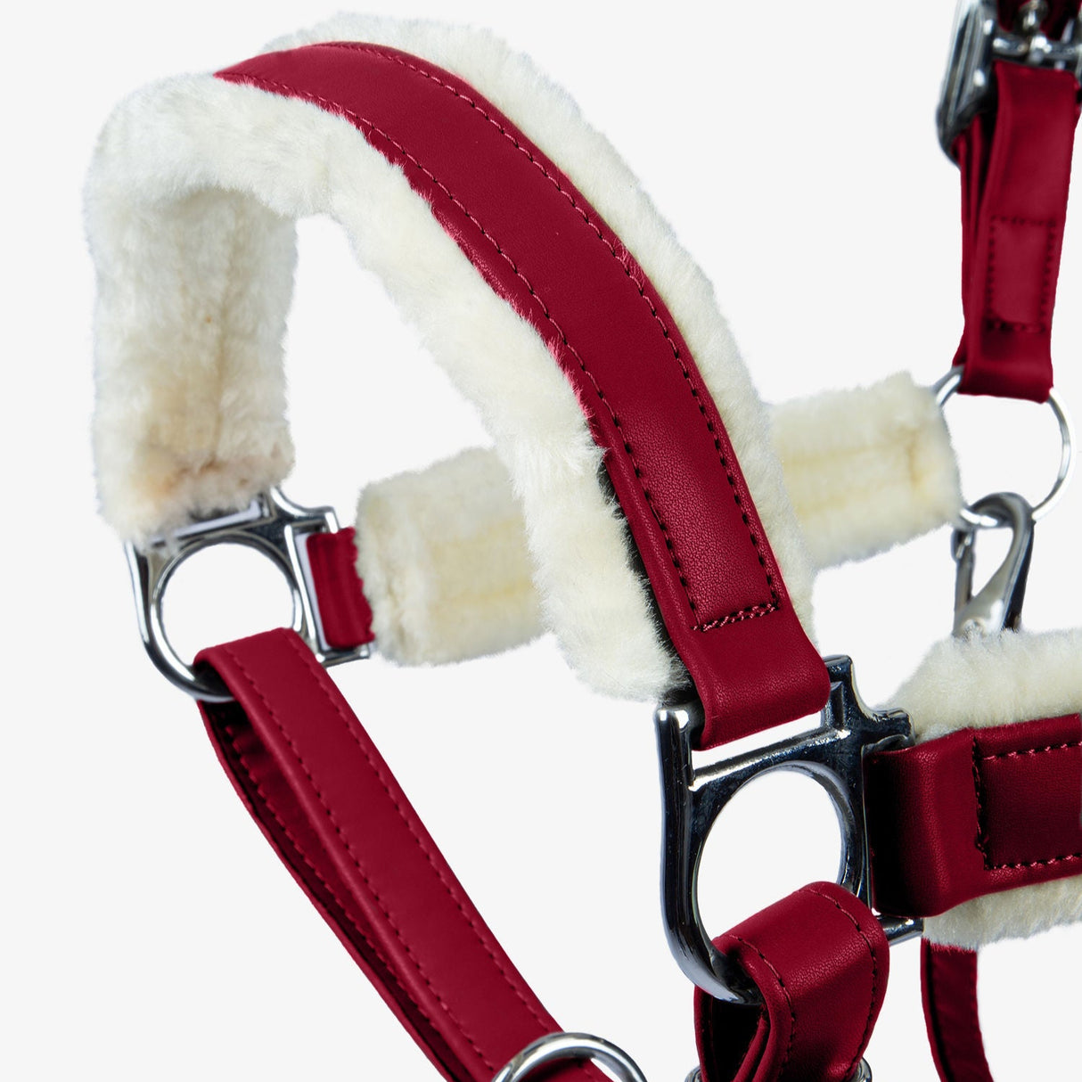 PS of Sweden Premium Fluffy Halter #colour_midnight-fuchsia