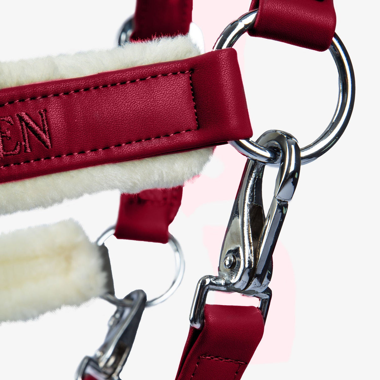 PS of Sweden Premium Fluffy Halter #colour_midnight-fuchsia