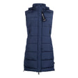 HKM Long Vest -Misty #colour_deep-blue