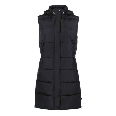 HKM Long Vest -Misty #colour_black