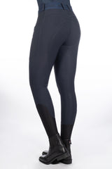 HKM Ladies Full Seat Riding Tights -Aruba- #colour_deep-blue