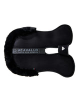 Acavallo Pad Piuma-FS WFS-FS Pocket Suede Flat #colour_black-black