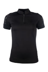 HKM Short Sleeve Functional Shirt -Nelly- #colour_black