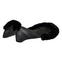Acavallo Gel Ns-S Classic-S Cut-Out Rear Riser #colour_black-black