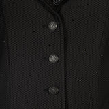 HKM Ladies Competition Jacket -Crystal- #colour_black