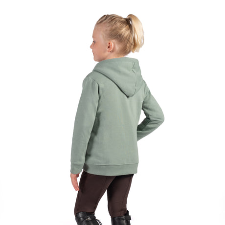 HKM Children's Sweat Jacket -Mia- #colour_sage