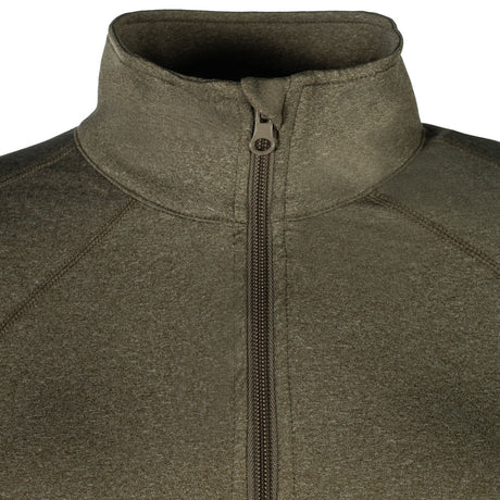 HKM Children's Functional Shirt -Essentials Winter- #colour_olive-green