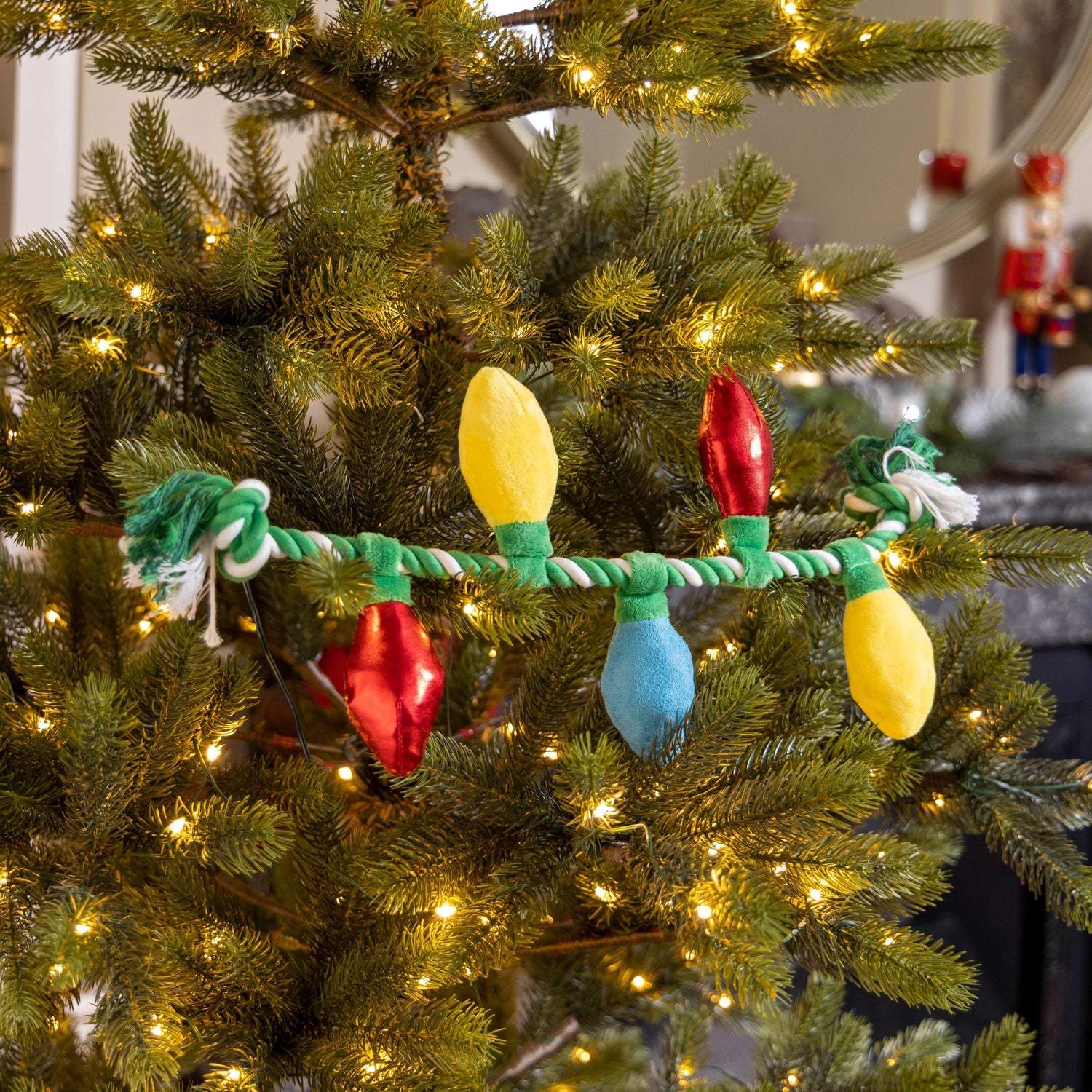 House of Paws Christmas Rope Toy #style_tree-lights