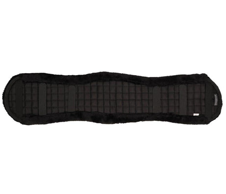Hy Equestrian Dressage Fleece Girth Cover #colour_black-black