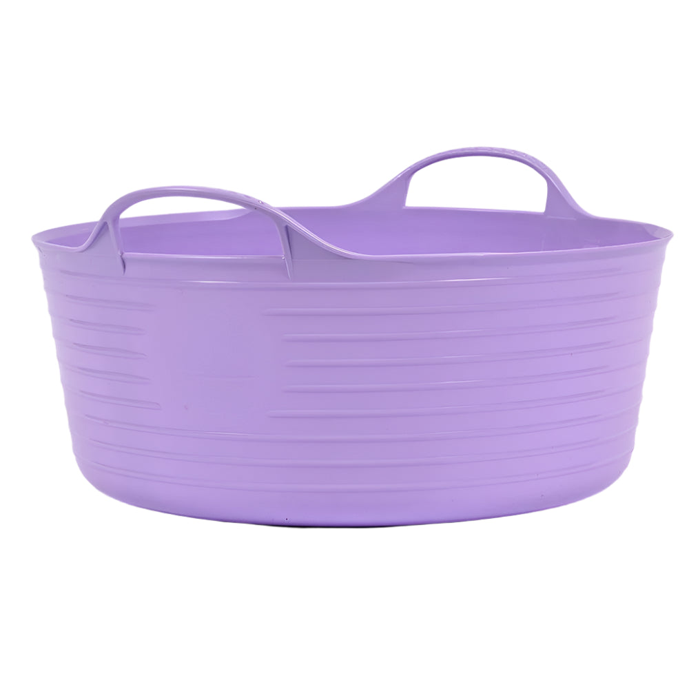 Tubtrug Flexible Small Shallow Bucket #colour_soft-purple