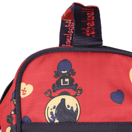 Hy Equestrian Thelwell Collection Balancing Act Boot Bag #colour_red-navy