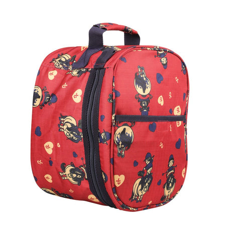 Hy Equestrian Thelwell Collection Balancing Act Hat Bag #colour_red-navy